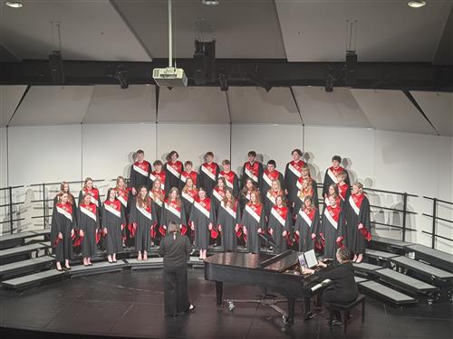  Concert Choir Earns Superior Ratings at Large Group Contest